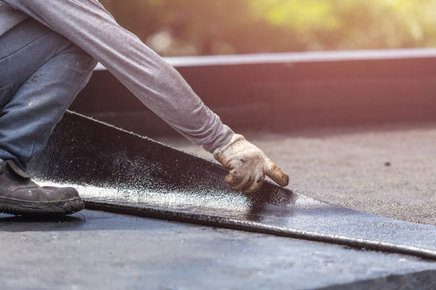 Professional Basement Waterproofing technician working in Jacksonville, OR